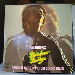 Jimi Hendrix Rainbow Bridge Germany pressed gatefold 1971 Soundtrack